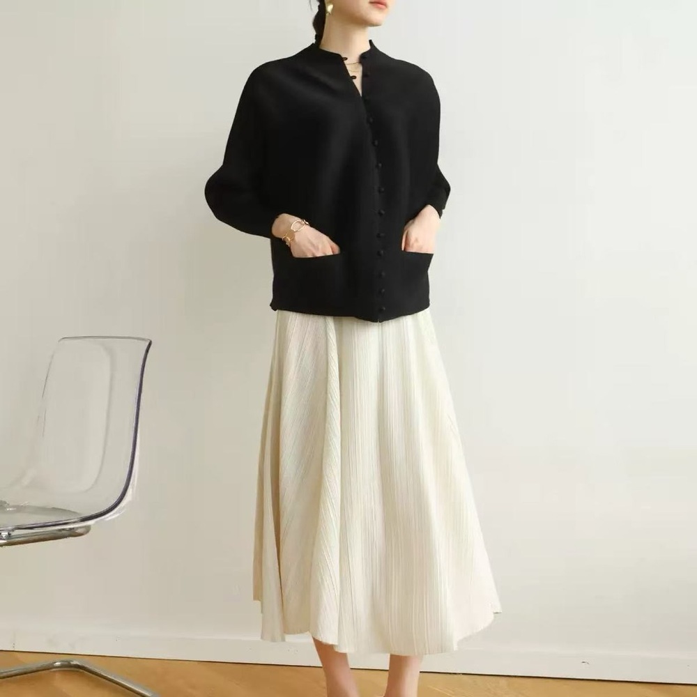 Sold! Pleated Black Women's top